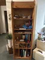 Massives Kiefernholz Regal mit Rollladen - Top Zustand!