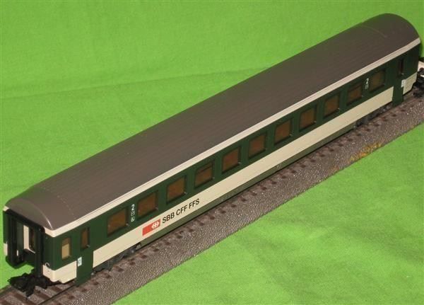 Modellini di ferrovie: SBB Intercity 2.Kl. 245-5 Märklin scc*** – Usato da Winterthur venduto da Ricardo211