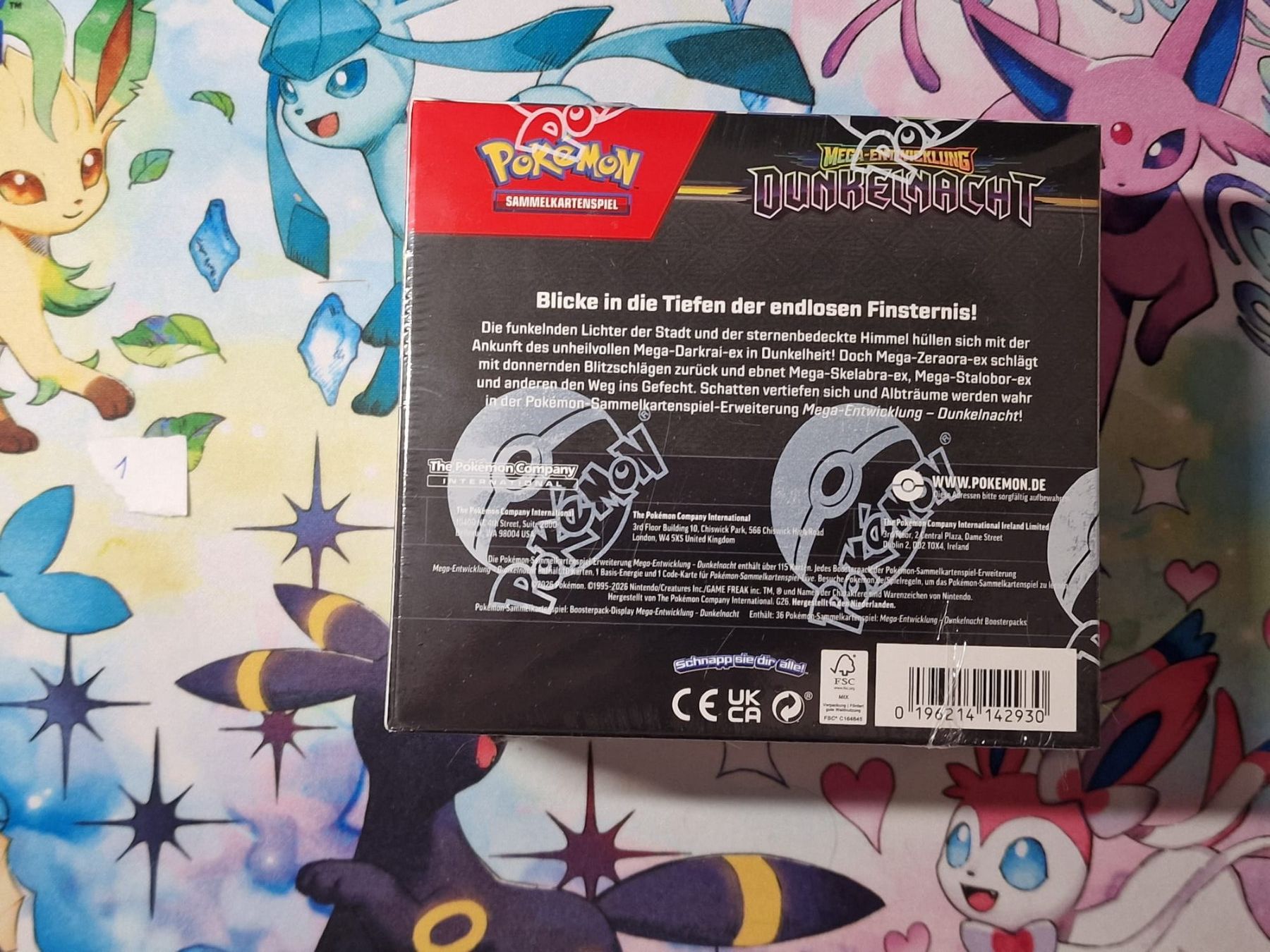 Pokémon Carte collezionabili: Mega-Entwicklung: Dunkelnacht Booster Display -DE- , ME05 – Nuovo e nell'imballaggio originale da Winterthur venduto da andrekeller95 1
