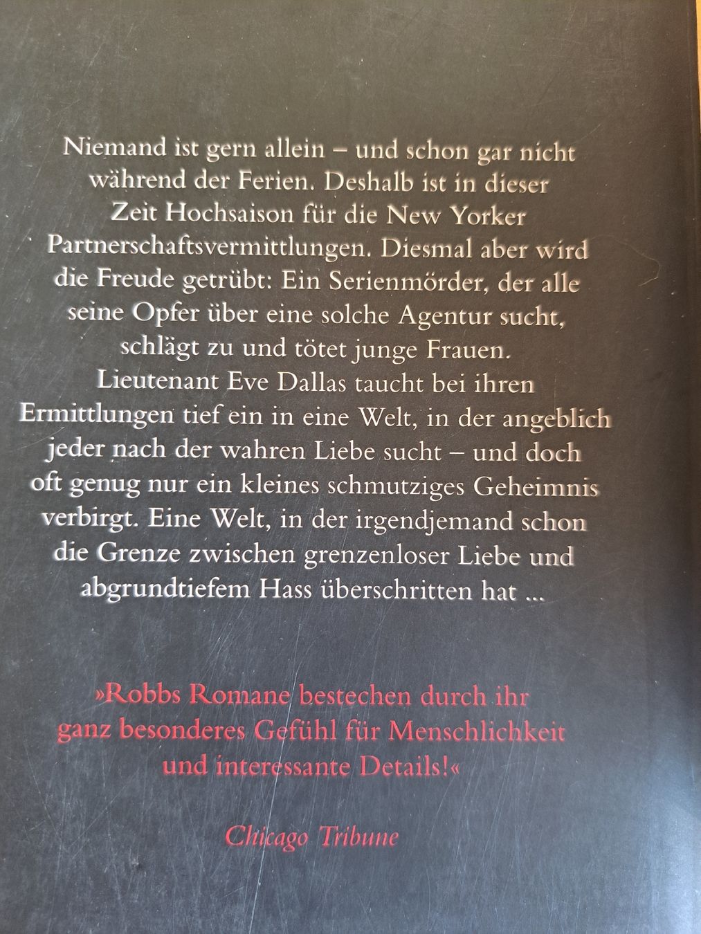 Libri: Bücher JD Robb/Nora Roberts – Usato da Grosshöchstetten venduto da Roswitha88 5