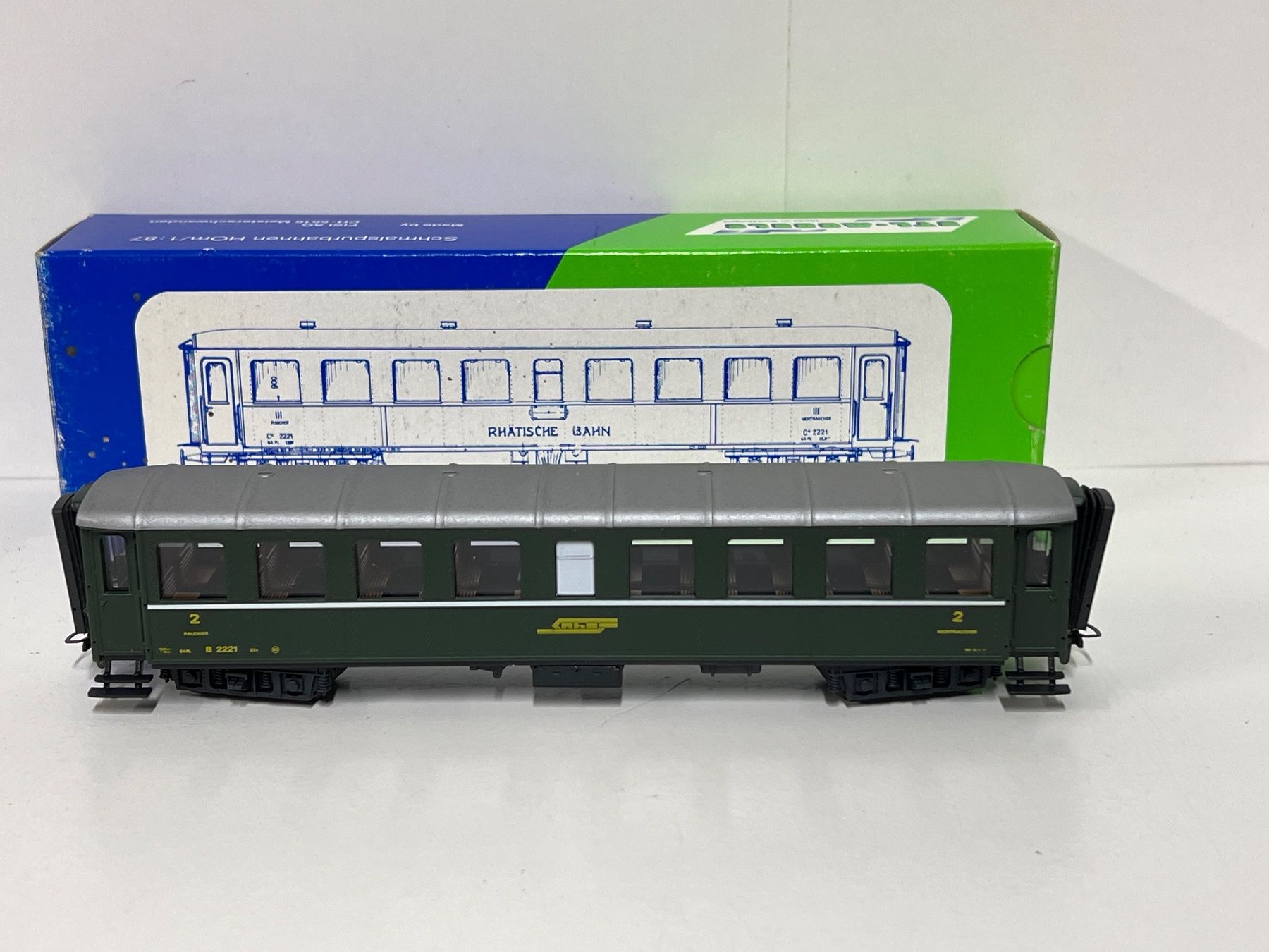 Modelleisenbahnen: STL - MODELS RhB B 2221  H0m – Gebraucht aus Neuenhof von ludovicco 1