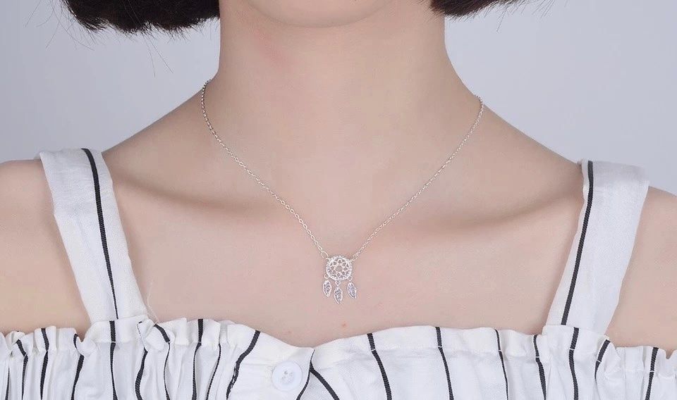 Catenine: traumfänger silber halskette – Nuovo e nell'imballaggio originale da St. Gallen venduto da yatoot26 4