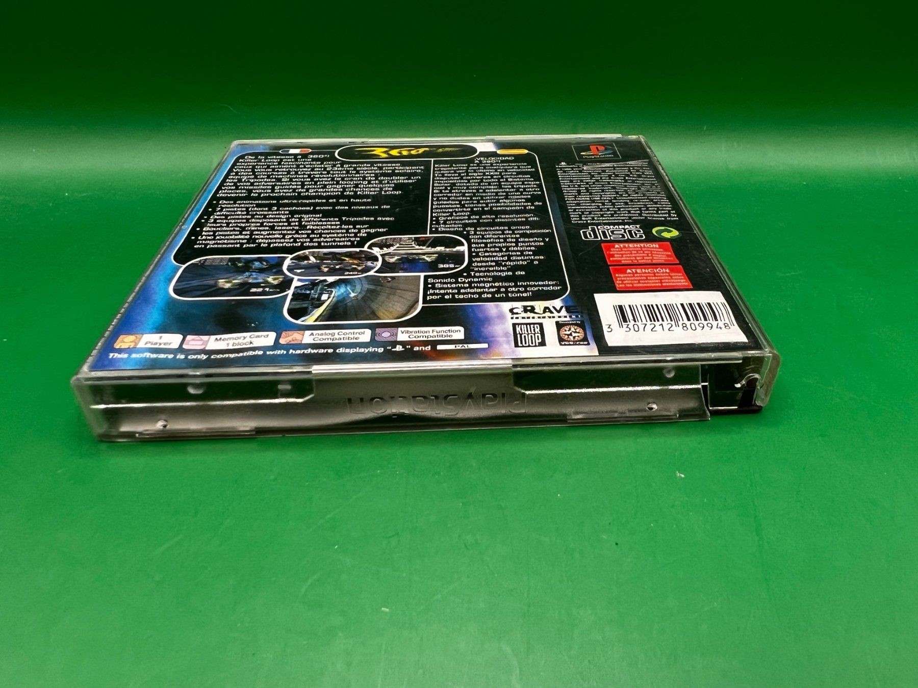 Giochi: Killer Loop (Französisch) - Playstation 1 – Usato da Frauenfeld venduto da bigauditor 2