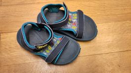 Teva Sandalen mit Klett Grösse 22.5 blau mit Roboter