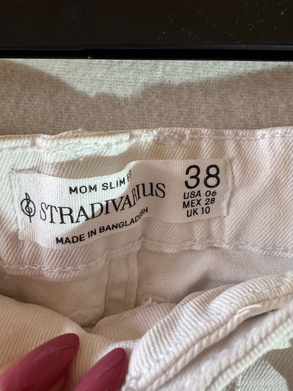 Stradivarius Jeans: weisse Jeans von Stradivarius Gr. 38 – Gebraucht aus Grosswangen von second_hand_dress 3