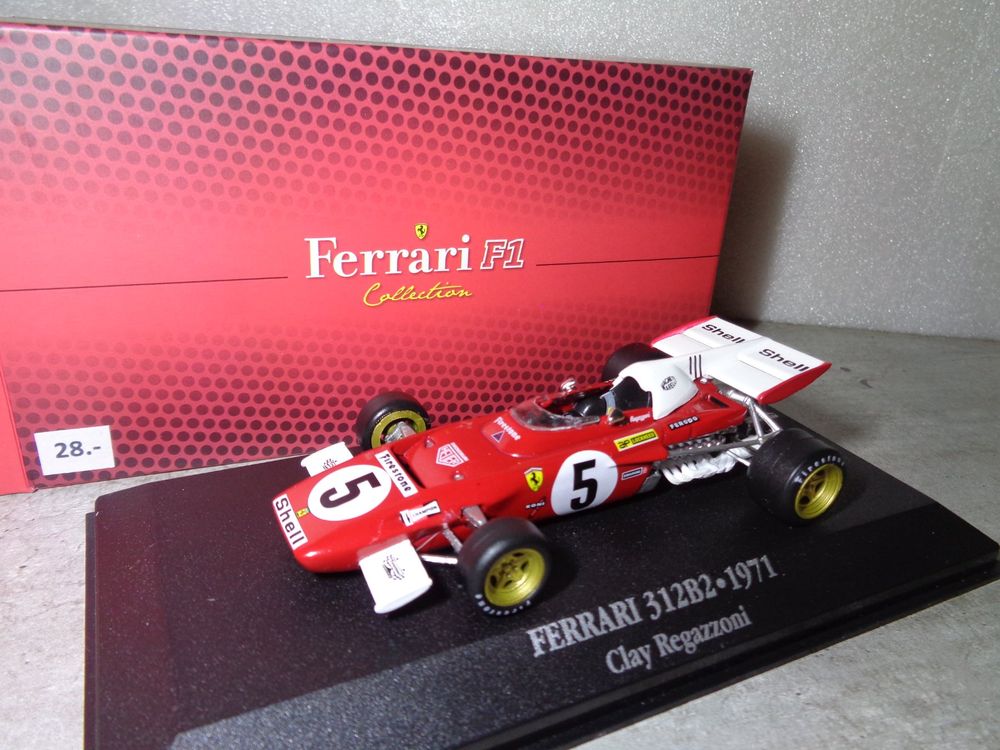 Atlas 1:43 F1 Formel 1 Ferrari 312 B2 Clay Regazzoni 1971 | Kaufen Auf ...