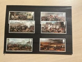 Royal‑Mail‑Serie zum 200. Jahrestag der Schlacht Waterloo