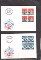 1993 Europa 2x  FDC 4er