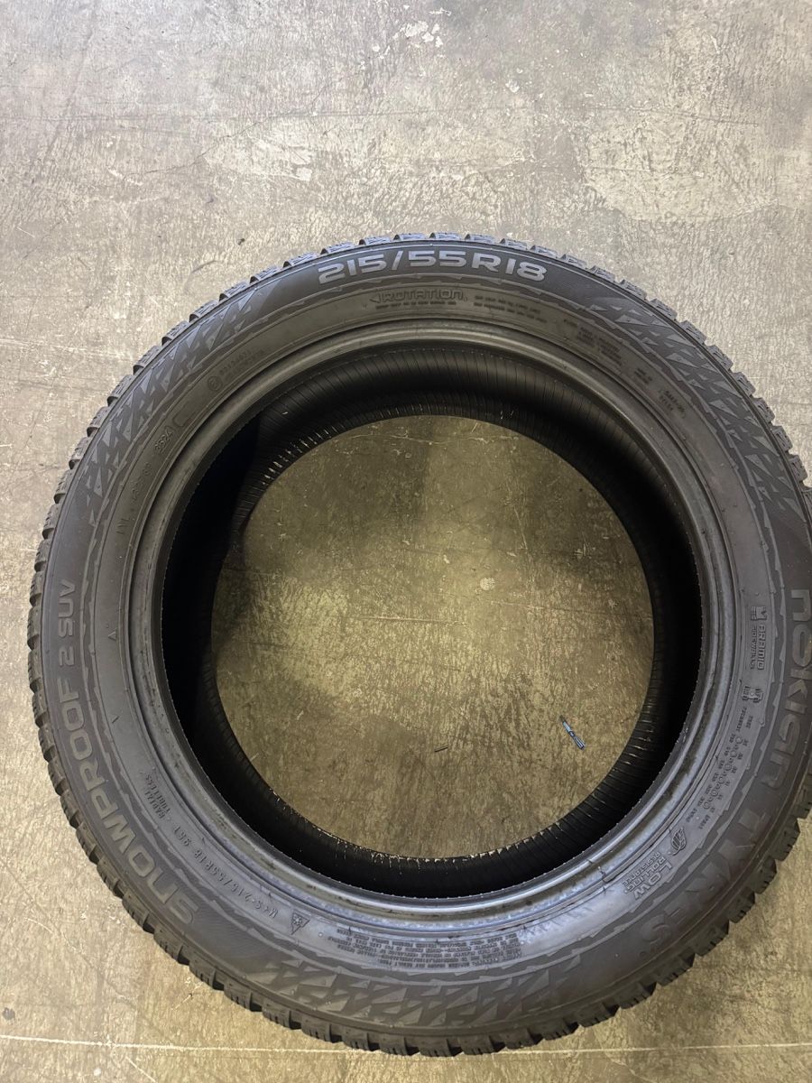 Nokian Pneus & Kompletträder: Winterreifen 215/55R18 – Gebraucht aus Balzers von Chabisrupfer94