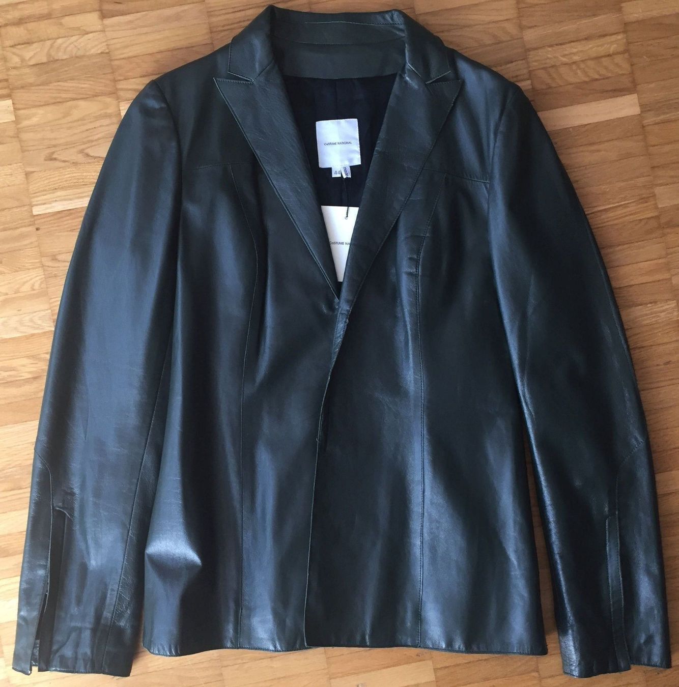 Giacche: Lederjacke | Dunkelgrün | NEU | Gr. 44 – Nuovo (secondo la descrizione) da Zürich venduto da galble