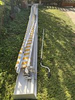 Markise, Sonnenschutz für Balkon/Terrasse, mit Aufrollkurbel