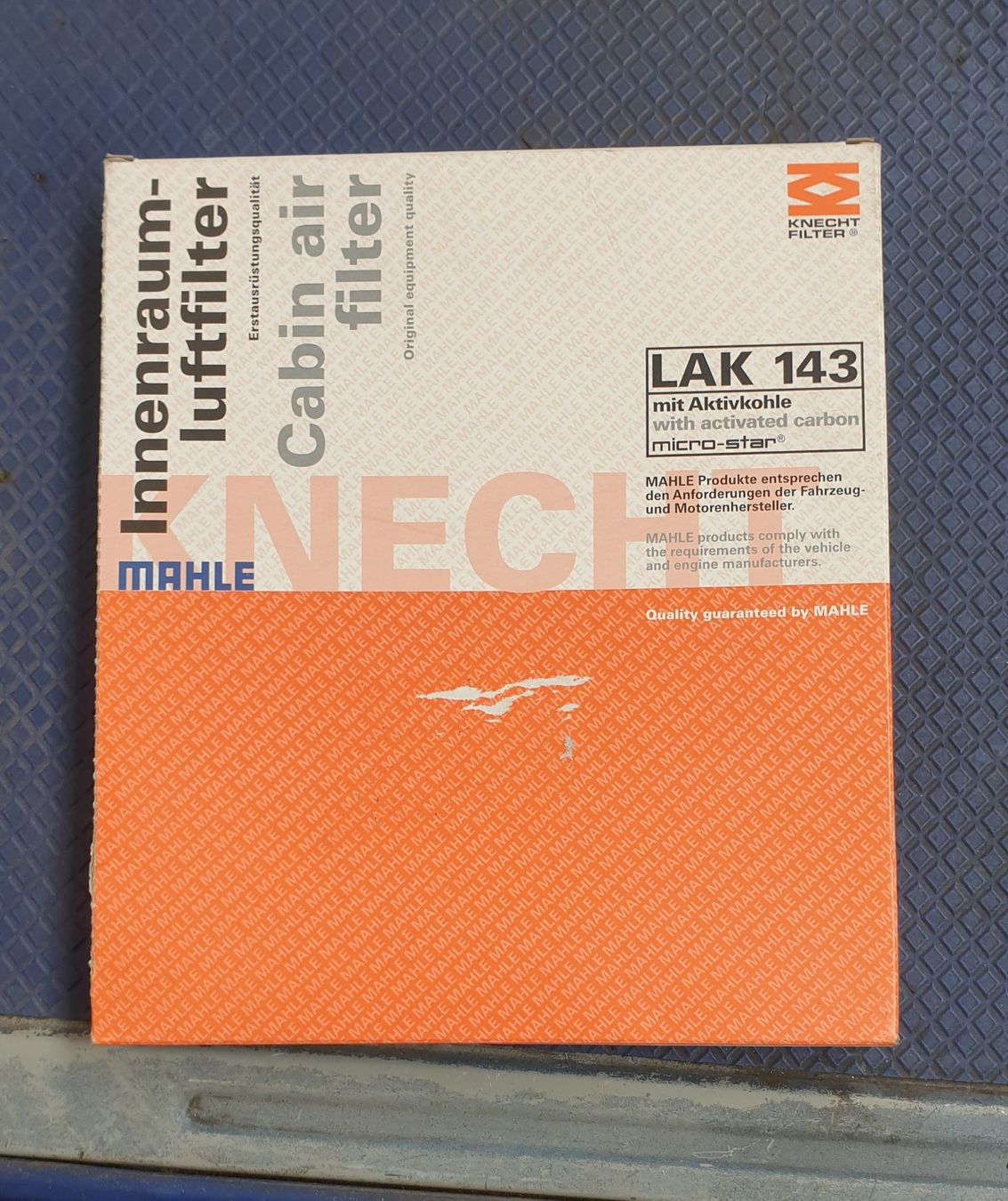 Alle Autoersatzteile: Innenraumfilter – Neu und originalverpackt aus Müllheim Dorf von Linus18