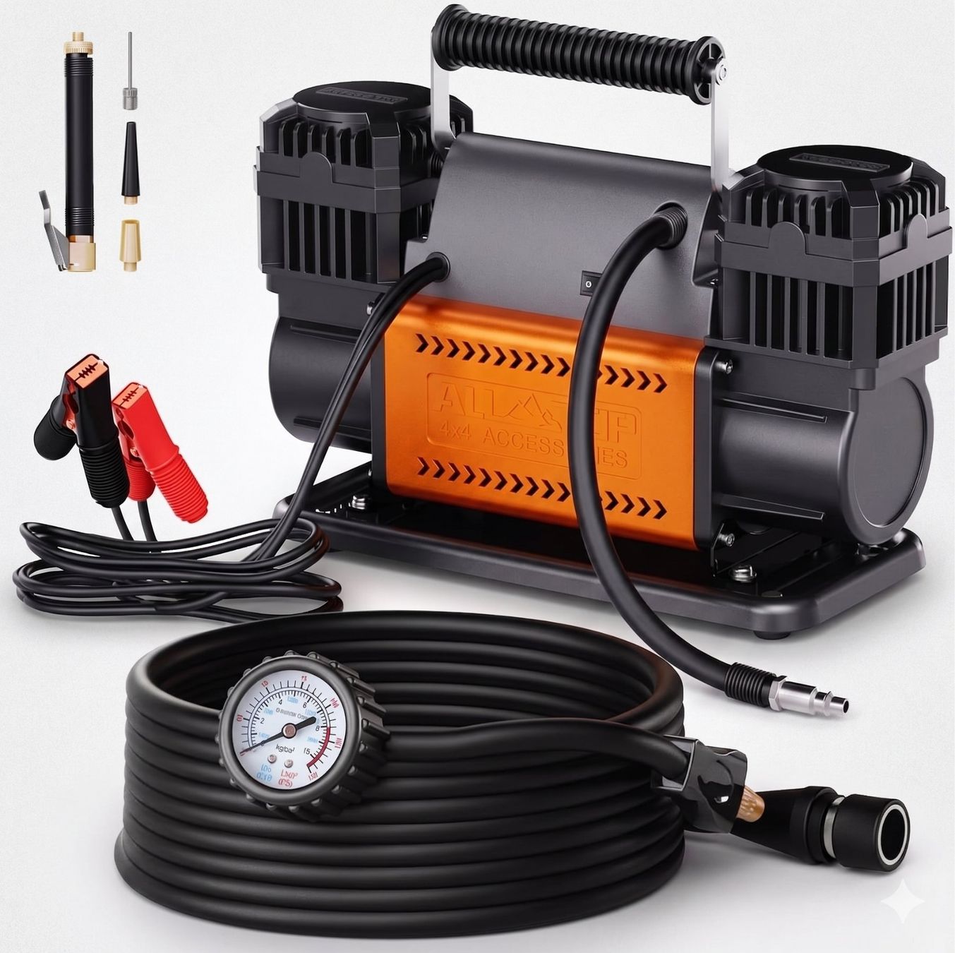 Compressori: 12V Offroad-Luftkompressor mit LCD-Steuerung – Nuovo e nell'imballaggio originale da Zürich venduto da TRAXA-Overland 1