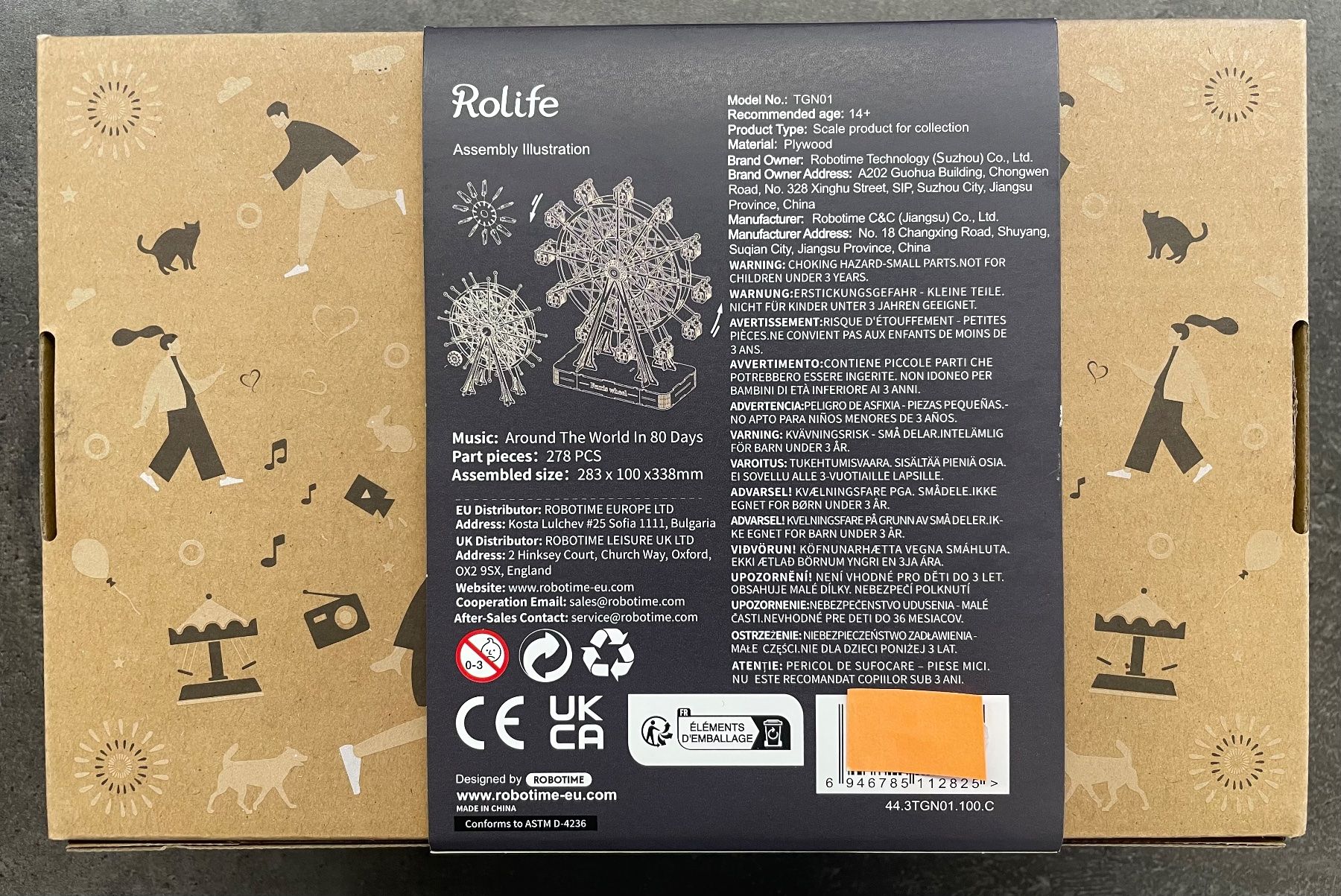 Kit bricolage: Robotime (Rolife) Riesenrad – Nuovo e nell'imballaggio originale da Sursee venduto da Toni-SpielSursee 1
