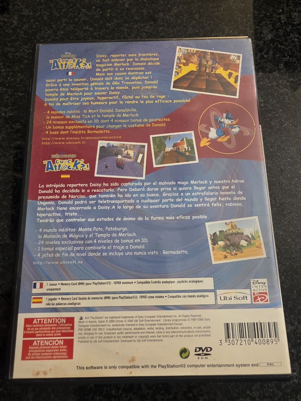 Giochi: Donald Couak Attak PS2 – Usato da Chavornay venduto da Crash37 1