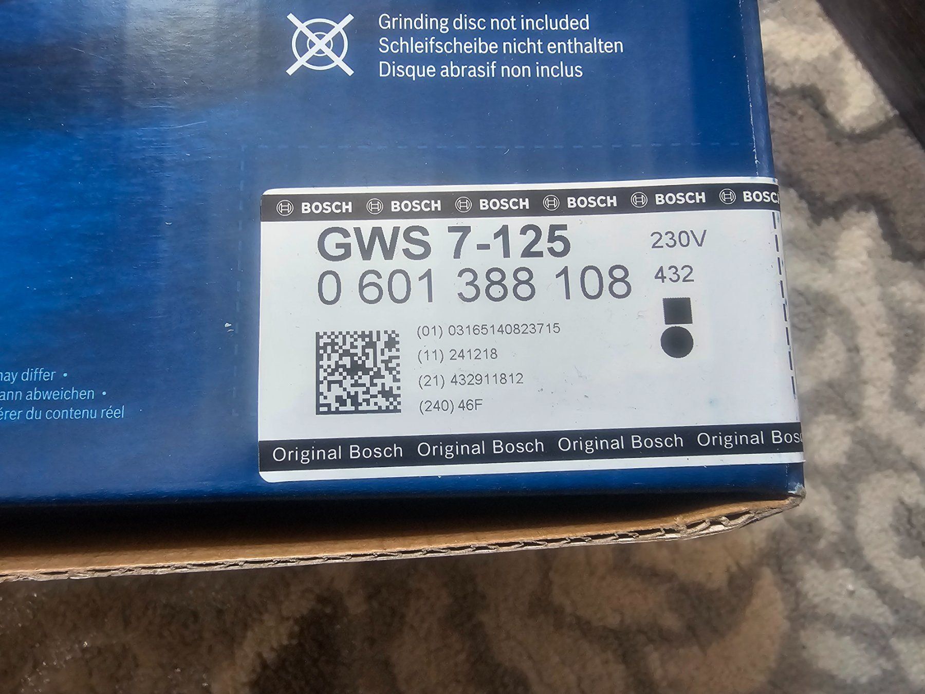 Bosch Smerigliatrici & Lucidatrici: Bosch GWS 7-125 – Nuovo e nell'imballaggio originale da Zürich venduto da shahabmusic 1