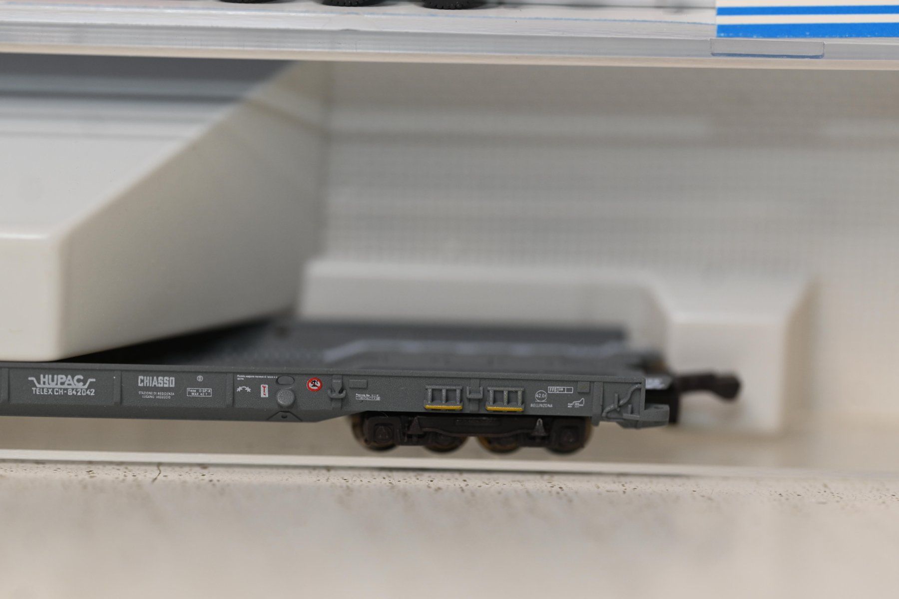 Fleischmann Trains électriques: Hupac Wagen mit LKW Elf Fleischmann Spur N – D'occasion à Laupen ZH par Zmoewe 4