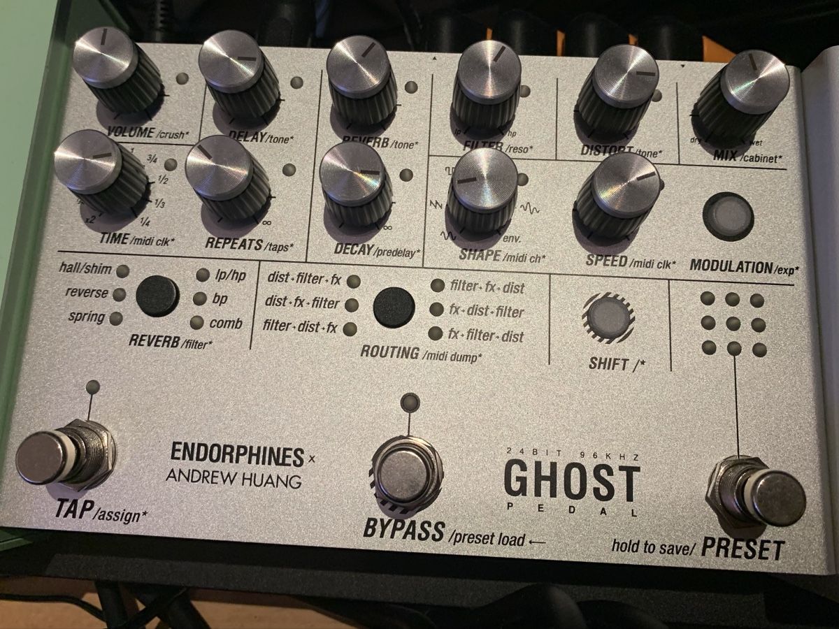 Strumenti musicali: Endorphines Andrew Huang Ghost Pedal 24BIT 96KHZ – Nuovo (secondo la descrizione) da Bern venduto da Fribi013