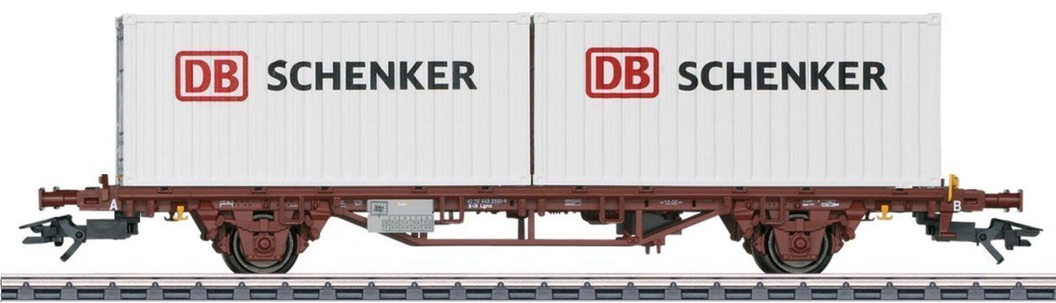 Märklin Modelleisenbahnen: Märklin 47725-01 - Container-Tragwagen – Neu und originalverpackt aus Bürglen UR von Metallus 1
