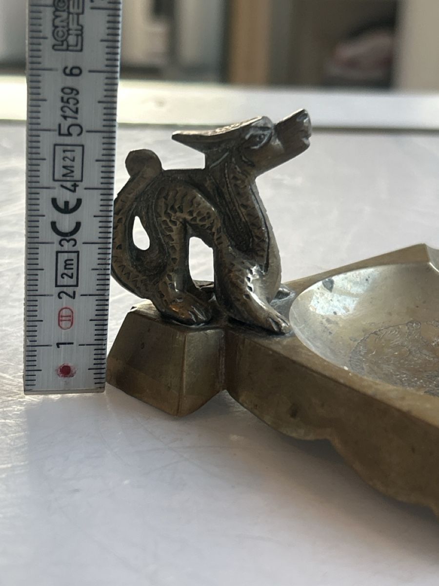 Aschenbecher: Aschenbecher Messing Figur(I13) – Gebraucht aus Neuenhof von bro_9zsg 4