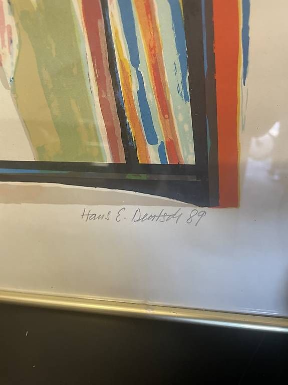 Grafica & Litografie: Original Lithografie von Hans E. Deutsch 16/100 – Usato da Rorschacherberg venduto da Zelli2 2