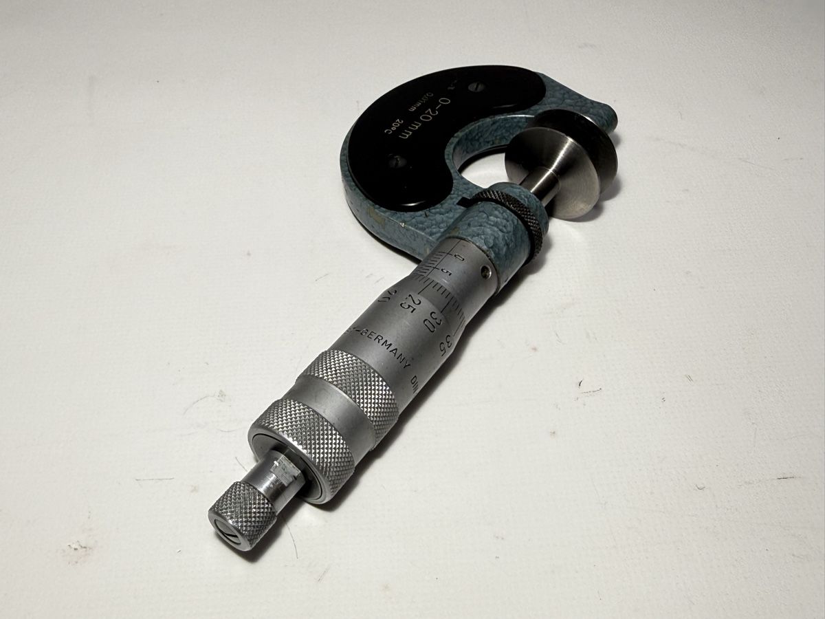 Misurare: Teller-Mikrometer Messbereich 0-20mm Zahnflankemikrometer – Usato da Boswil venduto da ABLagerBoswil