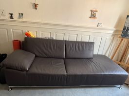Ledersofa Stylish in sehr gutem Zustand