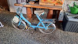 Vélo Solex 5000 bleu ciel 1984