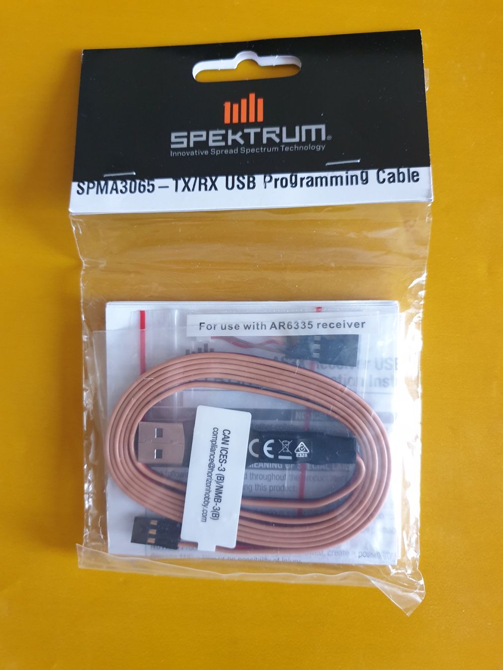 Spektrum Ricevitori: Spektrum SPMA3065 USB Programmierkabel – Nuovo e nell'imballaggio originale da Hörhausen venduto da Sola079