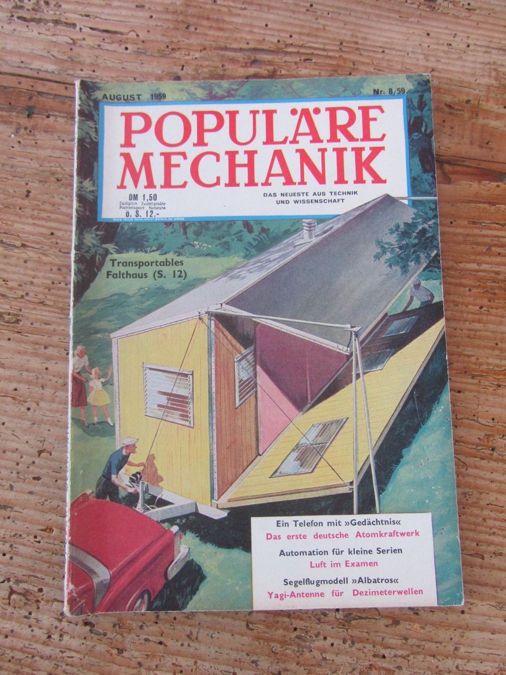 Riviste & Magazine: Populaere Mechanik, 1959, August-Ausgabe – Usato da Seengen venduto da mikelele