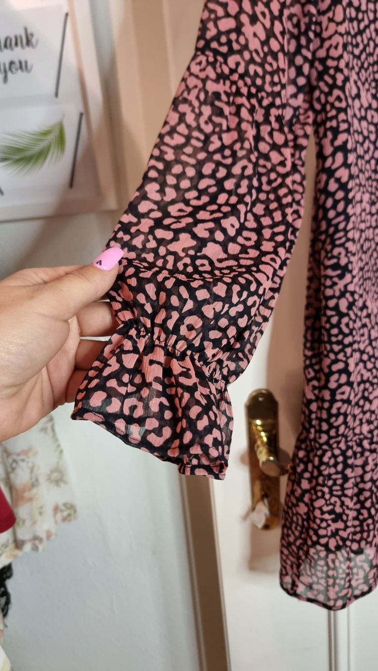 Kleider: Sommerliches Chiffon Kleid mit  Muster, Grösse 40/42 – Gebraucht aus Wald ZH von CapLux 2
