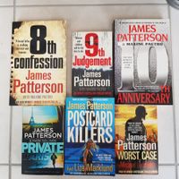 James Patterson books lot