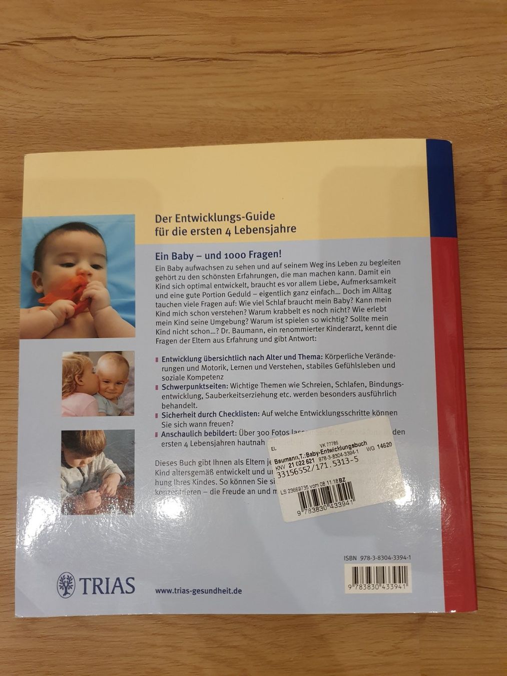 Bücher: Baumann: das Baby Entwicklungsbuch – Gebraucht aus Heinrichswil von frankie19860 1