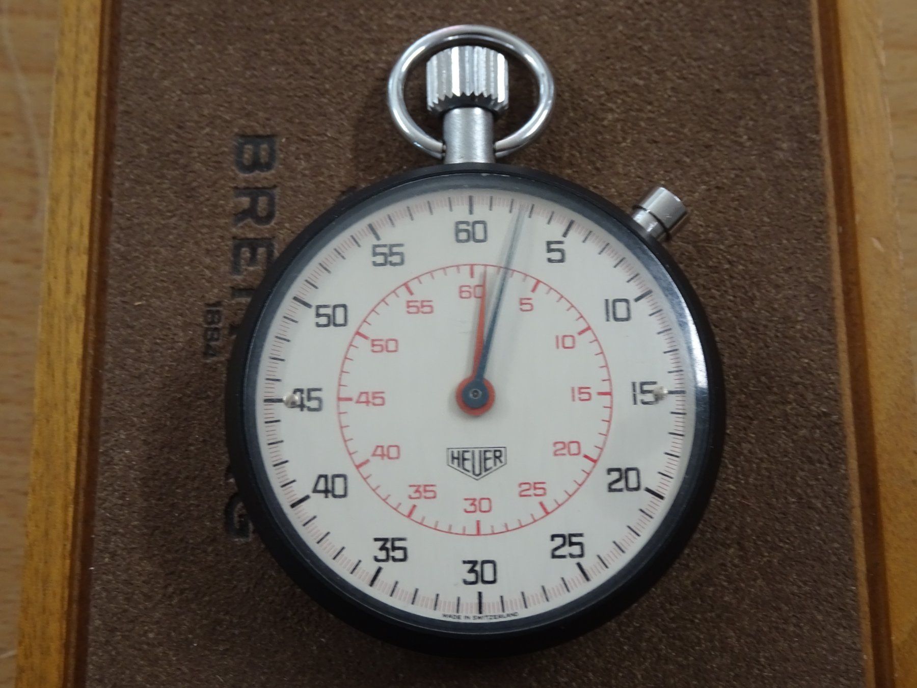 Tag Heuer Orologi: Heuer Stoppuhr Bât. 379 – Usato da Winterthur venduto da Sintoras01 1