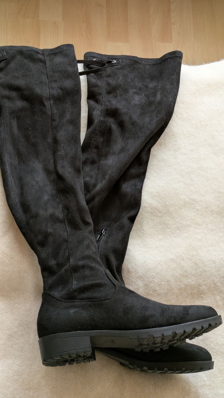 Anna Field Scarpe da donna: Overknee Stiefel Schwarz Gr. 39 – Usato da Trüllikon venduto da NAURELIJ 2