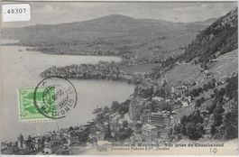 Territet et Montreux - Vue prise de Chambabaud
