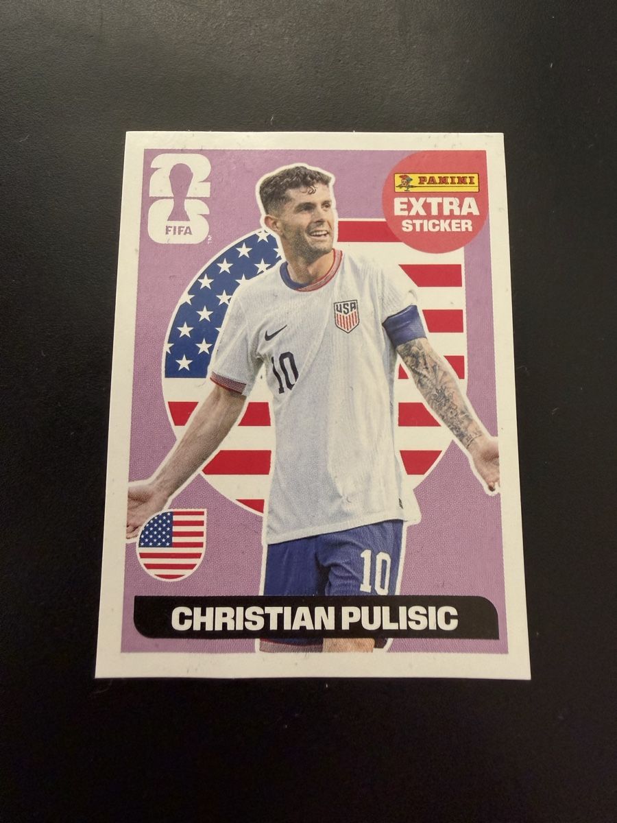 Panini Sammelbilder & Trading cards: Panini Extra Sticker Christian Pulisic – Neu (gemäss Beschreibung) aus Langenthal von Mitallemcoctail