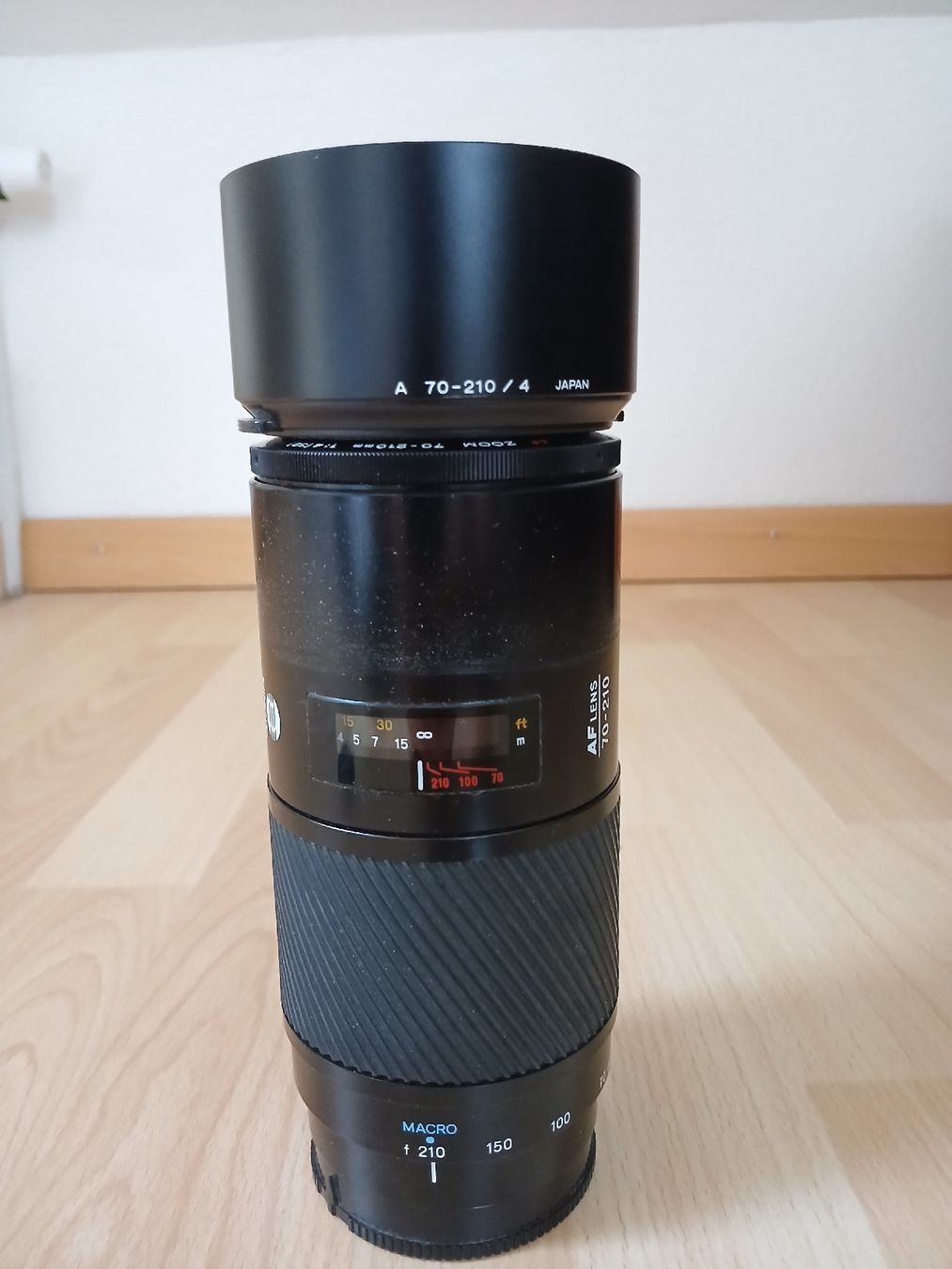 Minolta Obiettivi: Minolta AF 70-210mm Macro – Usato da Zürich venduto da deepee25