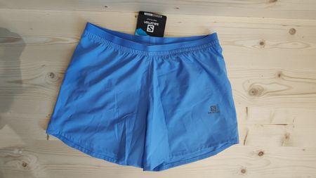 Salomon Laufshorts ActiveDry Blau Grösse M NEU mit Etikett