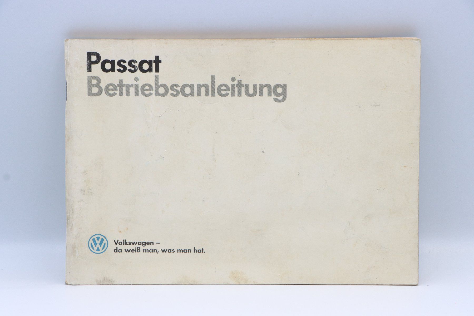 VW Documenti: VW Passat 1986 Betriebsanleitung – Usato da Bühl b.Aarberg venduto da Collectorpassions