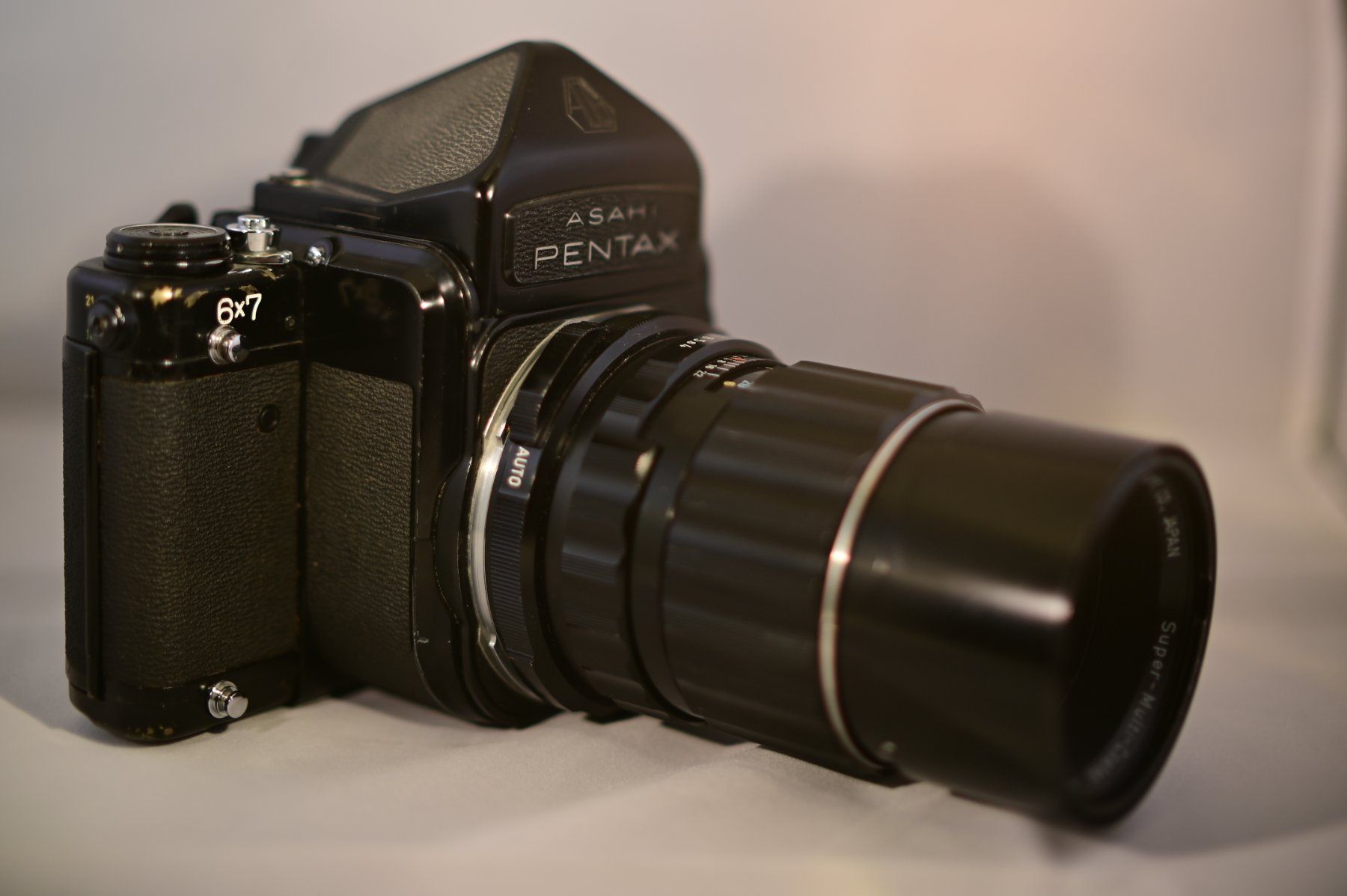 Asahi Appareil photo: Asahi Pentax 6x7 + 2 Objektive – D'occasion à Uster par Stoessda 6
