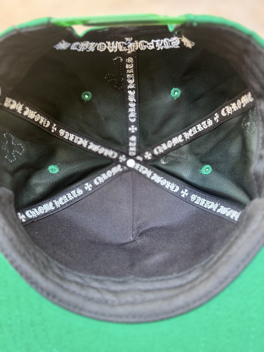 Chrome Hearts Hüte, Mützen & Caps: Chrome Hearts CH Cross Green Snapback Hat – Neu und originalverpackt aus Caviano von reselleo21 4