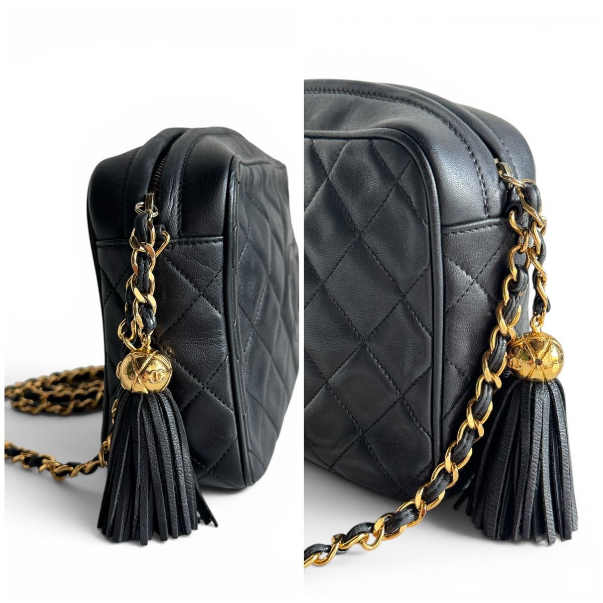 Chanel Borse da donna: CHANEL Quilted Small Diamond CC Camera Case Tasche – Usato da Kriens venduto da hannaandkiko 7