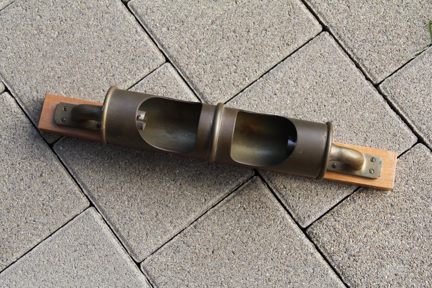 SBB/CFF/FFS Sonstige Dekorationen & Accessoires: Wagonbeleuchtung Eisenbahn, Messing,  2x Bajonettfassung – Gebraucht aus Belp von Tomsek 2