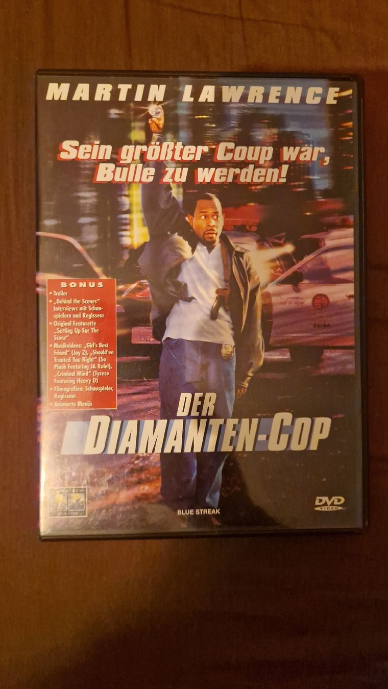 Tutti i DVDs: DVD Der Diamanten-Cop – Usato da Zürich venduto da kenobi90