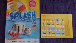 Coop "Splash" Sammelmarken, 1 volle Karte
