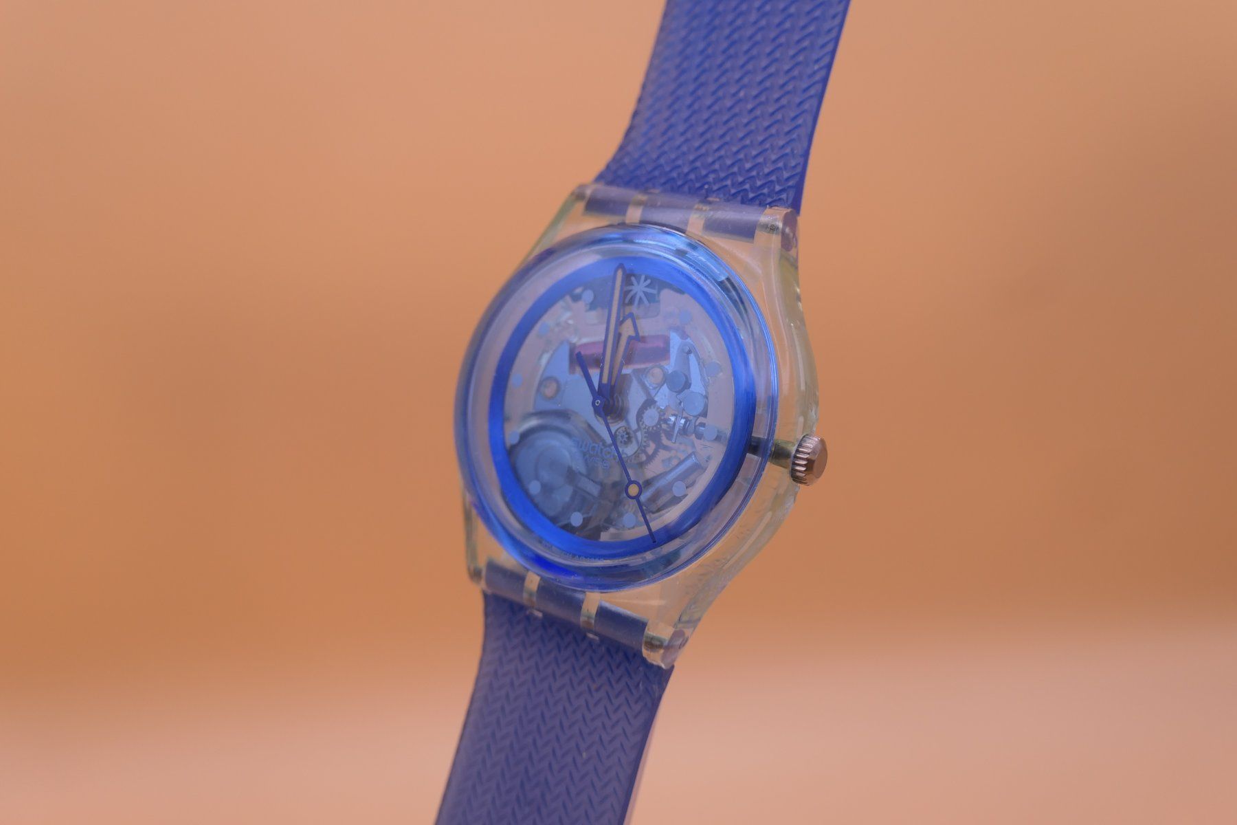 Swatch Orologi: Swatch Gent Access "ADAMASTOR" SKL100, neue Batterie – Usato da Thun venduto da CHRONOTIKA 1