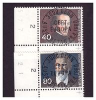 1980 Europamarken ET.+V.Stempel mit Tabs
