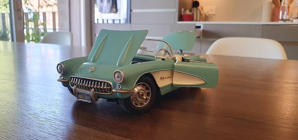 Modellini d'auto: Chevrolet Corvette (1957) – Usato da Zürich venduto da zuHause75 3