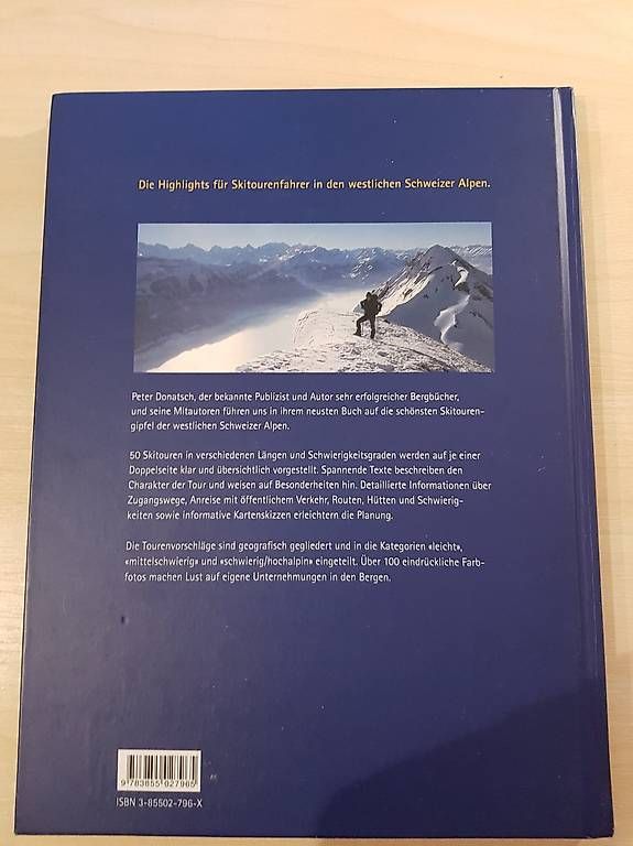 Libri: Die schönsten Skitouren der Schweizer Alpen West – Nuovo (secondo la descrizione) da Zürich venduto da kevinlodge 1